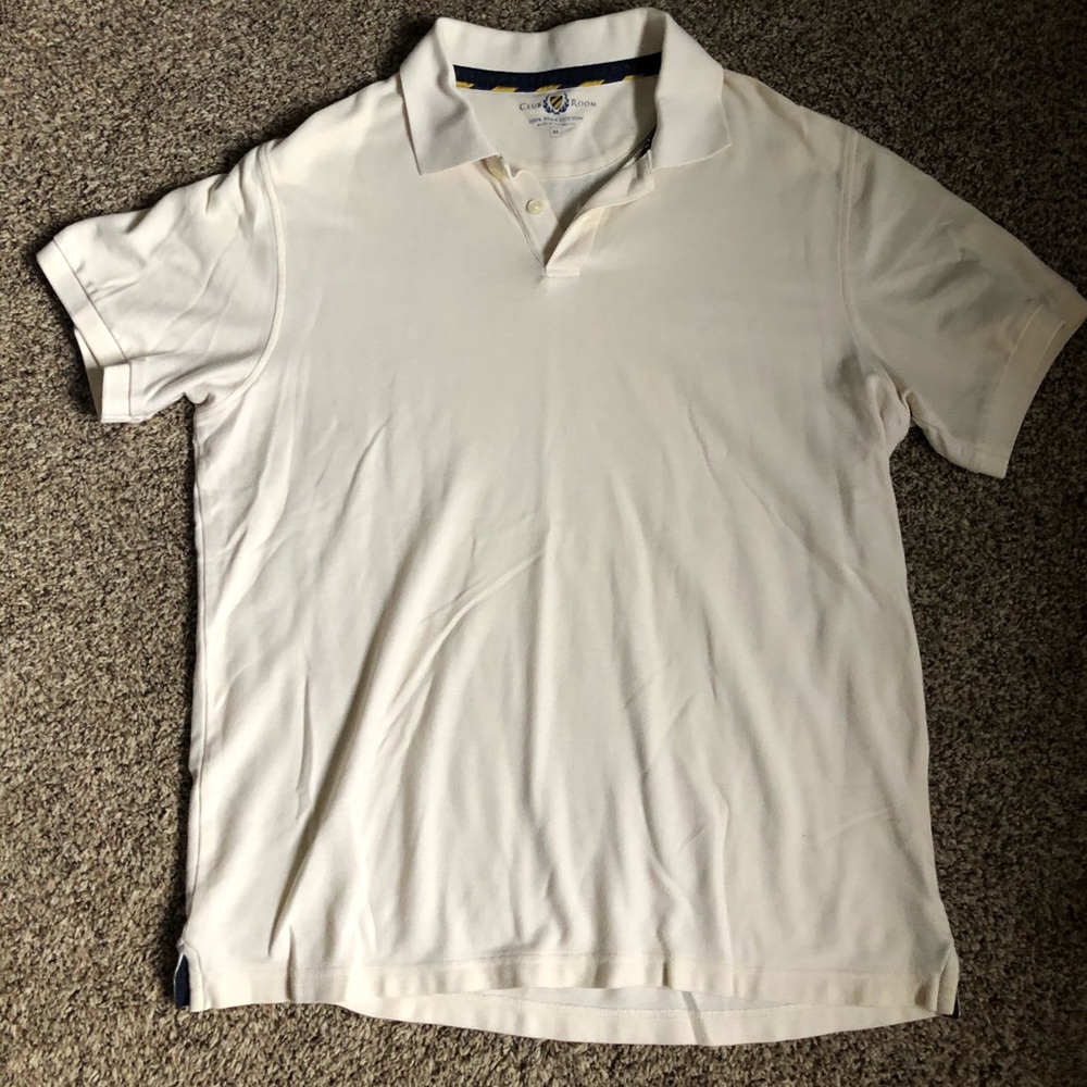 Cream Men’s polo